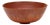 Gertrud and Otto Natzler Bowl Earthenware With Flame Red Mat Glaze 1945 For Sale