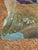 Late 20th Century Signed Uda Yehuda Parmat Studio Art Glass Menorah Iridescent Fused Dreidel For Sale - Image 12 of 17