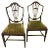 Mid 19th Century Antique Hepplewhite Shield Back Chairs - a Pair For Sale