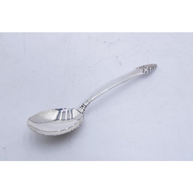 Vintage Gorham Sterling Manufactured 37 Piece Silverware Set With Box For Sale - Image 14 of 17