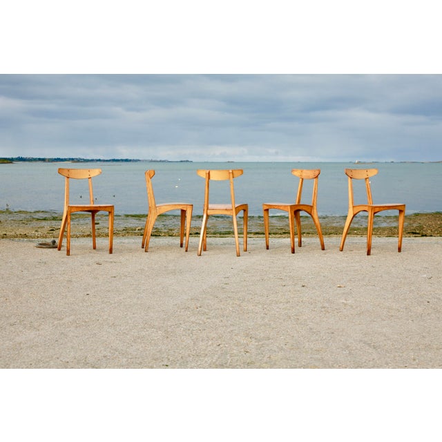 Chairs by Thibault Desombre, 1990, Set of 5 For Sale - Image 3 of 18