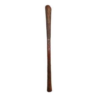 Large Vintage Tuareg Wood Rustic African Pestle Stick For Sale