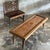 Coffee Table with Tapered Legs in Antique Teak, 1980s For Sale - Image 15 of 18