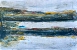 Along the Ocean's Edge, Painting by Lisa Lghtman