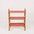 Wood Italian Bookcase in Rattan and Red Laminate from Vivai del Sud, 1970s For Sale - Image 7 of 15