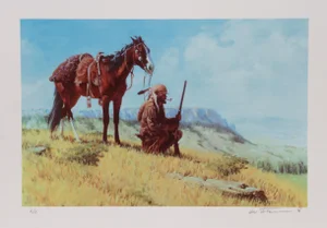 Harvey William Johnson, a Doughty Bread, Lithograph