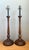 Vintage Theodore Alexander Turned Wood Candlestick Table Lamps - A Pair For Sale - Image 15 of 16