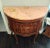Early 20th Century Antique French Louis XV Style Demi Lune Commode With Marble Top For Sale - Image 5 of 12