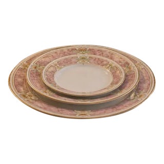 Venetian Marble Service for 8 Never Used For Sale