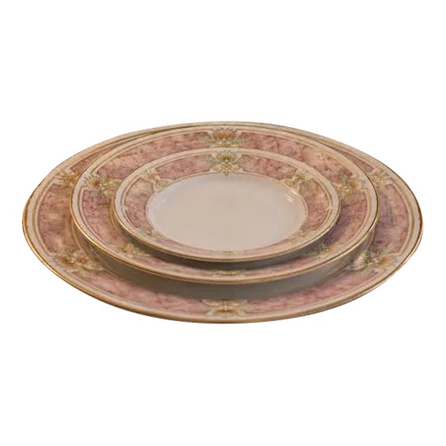 Venetian Marble Service for 8 Never Used For Sale