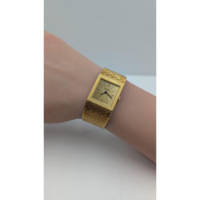 1950s Piaget Gold Watch For Sale - Image 10 of 11