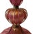 Mid-Century Modern 1970s Barovier & Toso Murano Pink Opalescent Glass Table Lamp For Sale - Image 3 of 7