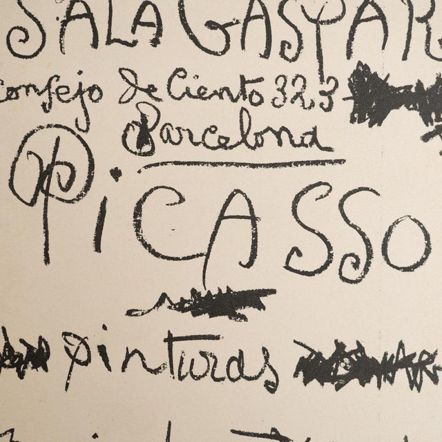 Original Exhibition Catalog Paintings attributed to Pablo Picasso, Sala Gaspar, 1968 For Sale - Image 3 of 12