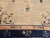 Antique Chinese Peking Rug, Hand-Knotted Wool Pile, Pale Tan & Blue, 9' x 12' For Sale - Image 4 of 18