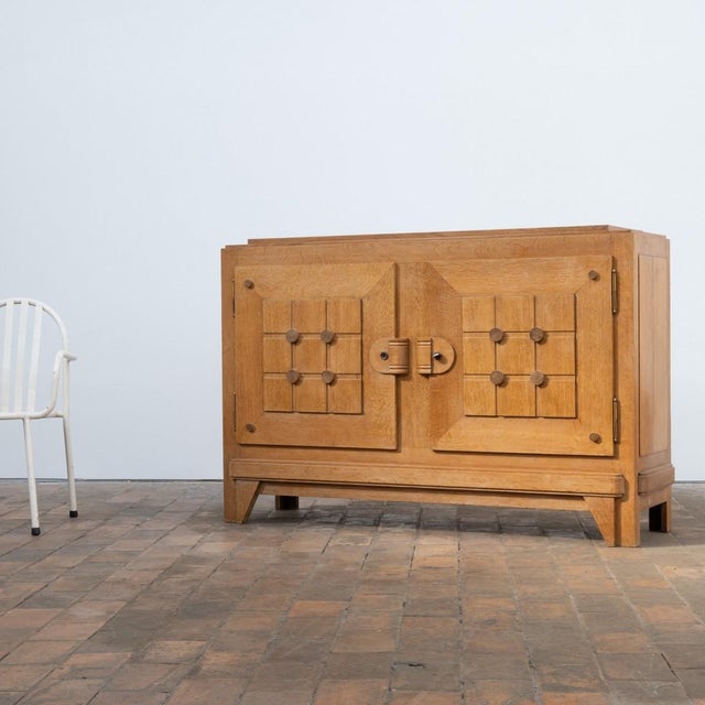Vintage Sideboard in the style of Charles Dudouyt, 1940s For Sale - Image 9 of 9