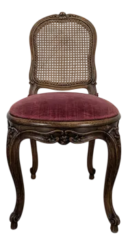 Louis XV Style Caned Chairs, Set of 8