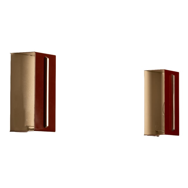 Vintage Wall Sconces, France, 1950s, Set of 2 For Sale