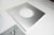 Silver Opaline Glass, Aluminum and Chrome Wall Light from Doria Leuchten, Germany, 1960s For Sale - Image 8 of 18