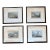 Set of 4 Antique Thomas H. Shepherd Hand-Colored Bath England Engravings in Newcomb-Macklin Frames, Circa 1830s For Sale