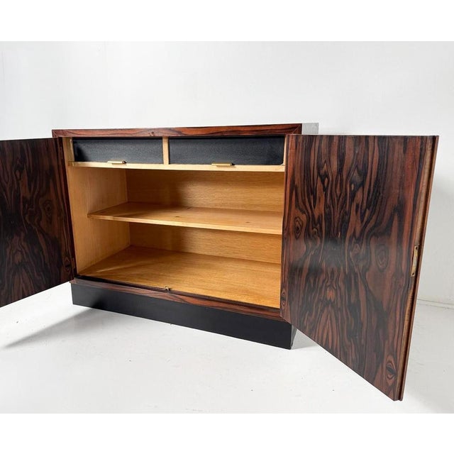 1970s Small Mid-Century Modern Wooden Chest, 1970 For Sale - Image 5 of 7