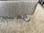 Hollywood Regency 1980s Silver Leopard Head Chaise Lounge For Sale - Image 4 of 7