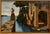 Lionel Kalish (American B.1931) "A Villa on the Sea", c. 1980 Oil on canvas Hand signed lower right L.Kalish Bark...