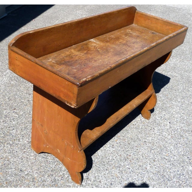 Early 19th Century Early American Dry Sink For Sale - Image 13 of 13