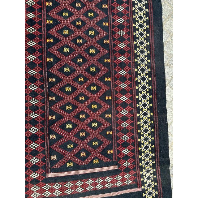 Vintage Moroccan Berber Tribal Kilim, 1950s For Sale - Image 6 of 18