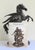 Capture the dramatic spirit of 19th-century French Romanticism with this impressive vintage hot-cast bronze replica...