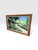 1980s 1980s Large Francis Downs Signed Florida Garden Landscape Original Painting, 55.5” For Sale - Image 5 of 6