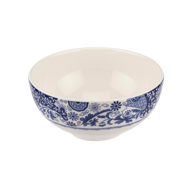 Spode Blue Italian Brocato is a fresh update to Spode's extraordinary Blue Italian design. Blue Italian Brocato features a...