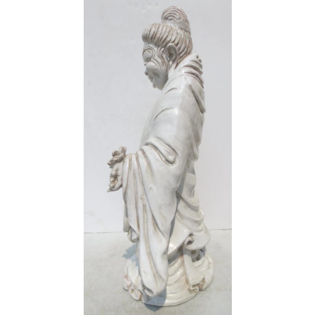 Antique White Eugenio Pattarino Terracotta Figurine Circa 1950s For Sale - Image 8 of 11