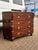 Wood Campaign Chest of Drawers in Mahogany For Sale - Image 7 of 18
