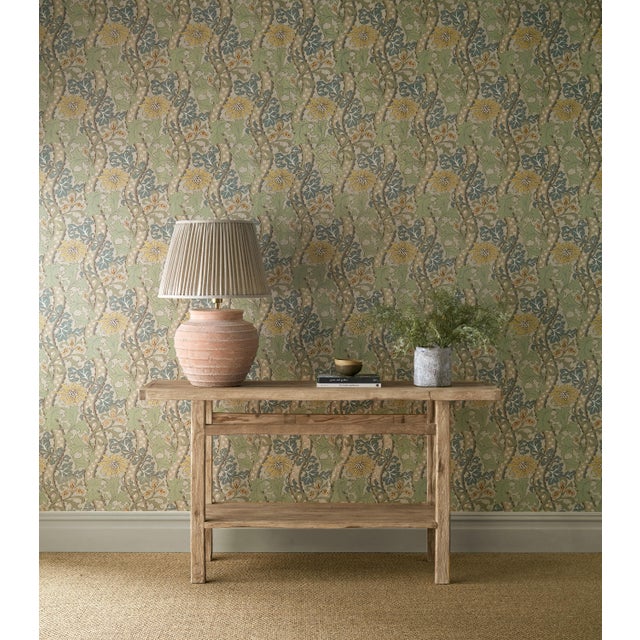 A design by the artistic hands of John Henry Dearle Cornflower is a bold composition in his signature vine-like style. The...