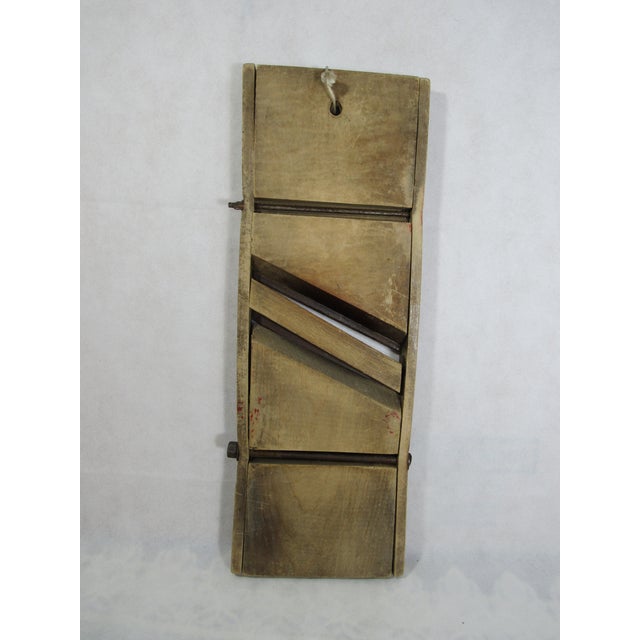 Rustic Kitchen Mandoline Cabbage Shredder Decor For Sale - Image 12 of 12