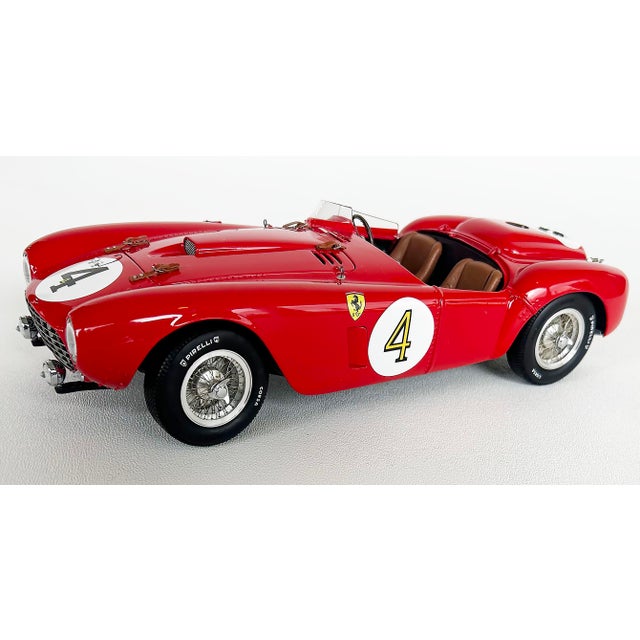 Early 21st Century Italian BBR 1954 Ferrari 375 Plus Car Model, From Edition of 30, New in Box For Sale - Image 5 of 15