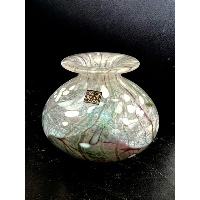 ◆ Isle of wight studio glass 花瓶 ビンテージ ◆ ◇ Isle of wight studio glass 花瓶 ビンテージ ◇