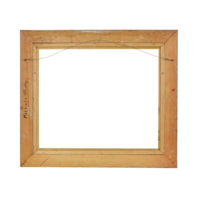 Classic Baroque Gold Frame Wooden Frame, 1950s For Sale - Image 12 of 15