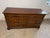 Hickory Chair Furniture Company Late 20th Century Hickory Chair Georgian Solid Mahogany Nine-Drawer Dresser or Credenza With Key For Sale - Image 4 of 18
