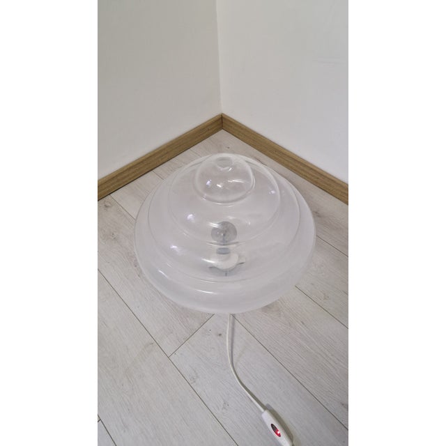 Flower Model Table Lamp in Shaded Murano Glass by Studio IG for ID, 1990s For Sale - Image 12 of 18