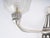 Art Deco Silver-Plated Bronze Wall Sconces with Glass Shades, 1930, Set of 2 For Sale - Image 4 of 8