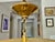 Murano Gold Rugiadoso Glass Semi Flush Mount Ceiling Light For Sale - Image 15 of 17