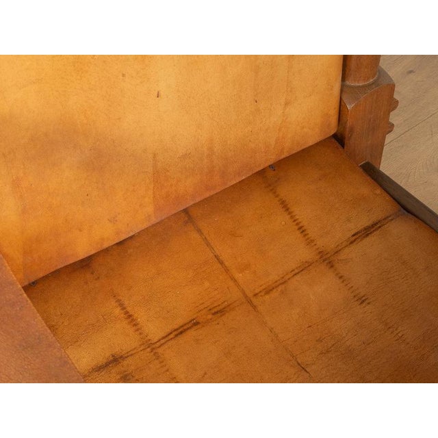 Wood Vintage Brutalist Safari Armchair For Sale - Image 7 of 9