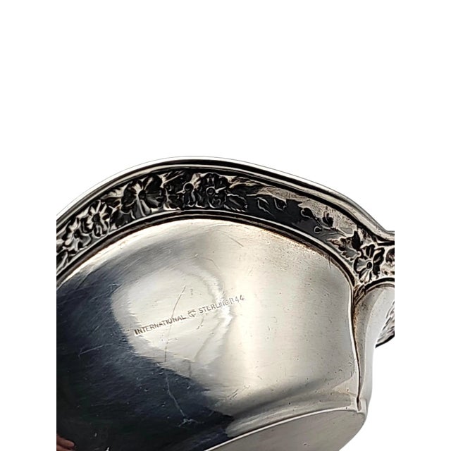 Silver Early 20th Century International Sterling Victorian Style Dish For Sale - Image 8 of 12