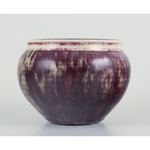 Swedish Ceramic Jar by Rolf Fagerberg, Late 20th Century For Sale - Image 3 of 8