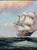 1980s Oil Painting on Canvas of a Vessel in the Sea Beautiful Ship, Signed Angell For Sale - Image 4 of 11