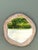 Vintage Textured Woven Rattan Mirror For Sale - Image 9 of 12
