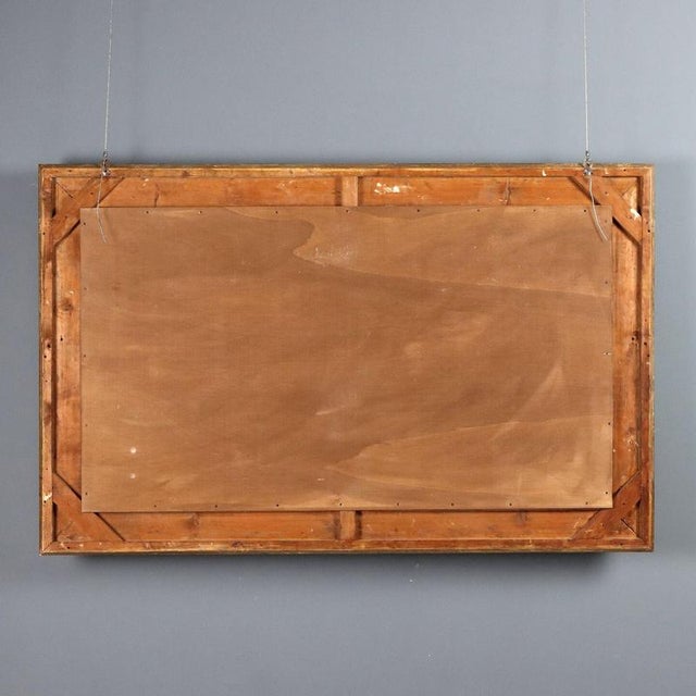 Mirror with Gilt Fir Frame For Sale - Image 10 of 11