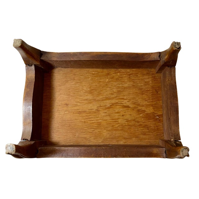 A charming late 19th century French fruitwood bench, newly presented in iconic Scalamandré cheetah pattern silk velvet...