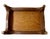 A charming late 19th century French fruitwood bench, newly presented in iconic Scalamandré cheetah pattern silk velvet...